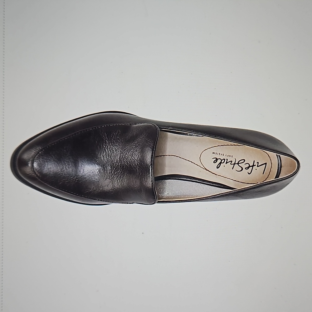 Business Casual Life Stride Devyn Slip-on Pumps Size 6.5M Dark Chocolate - Picture 3 of 12